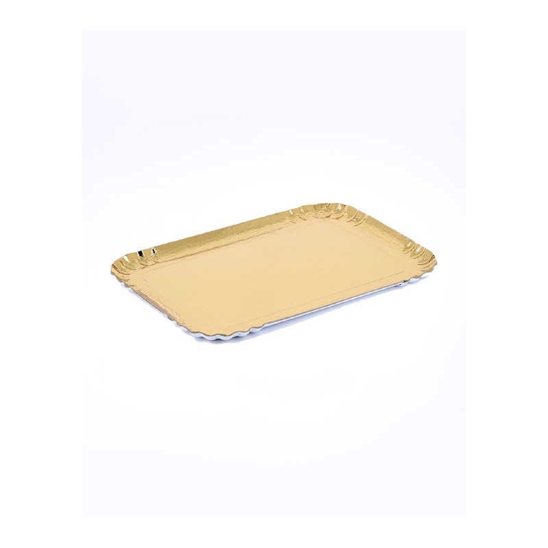 Pièce plateau traiteur doré gm