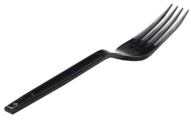 Paquet fourchette noire gm - 50pcs