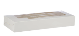 Pièce box blanche window 25x10x4cm