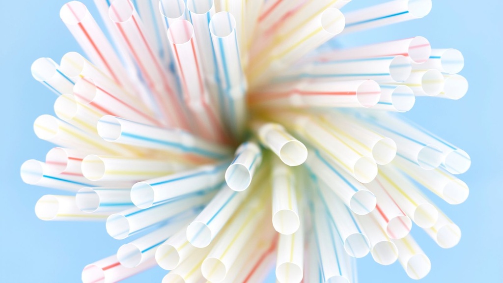 Paquet de paille plastique 7mm - 500pcs