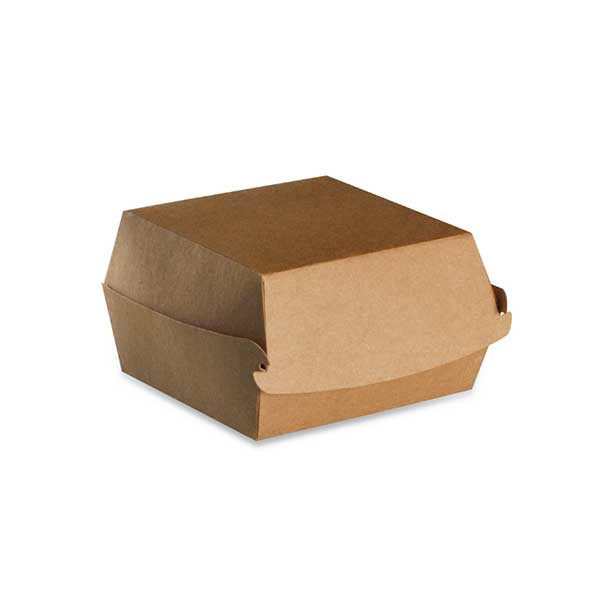 Pièce boite Burger kraft par 10pcs