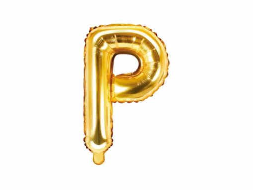 Pièce ballon lettre P