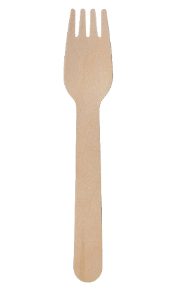 Paquet de fourchette en bois 160mm -100pcs
