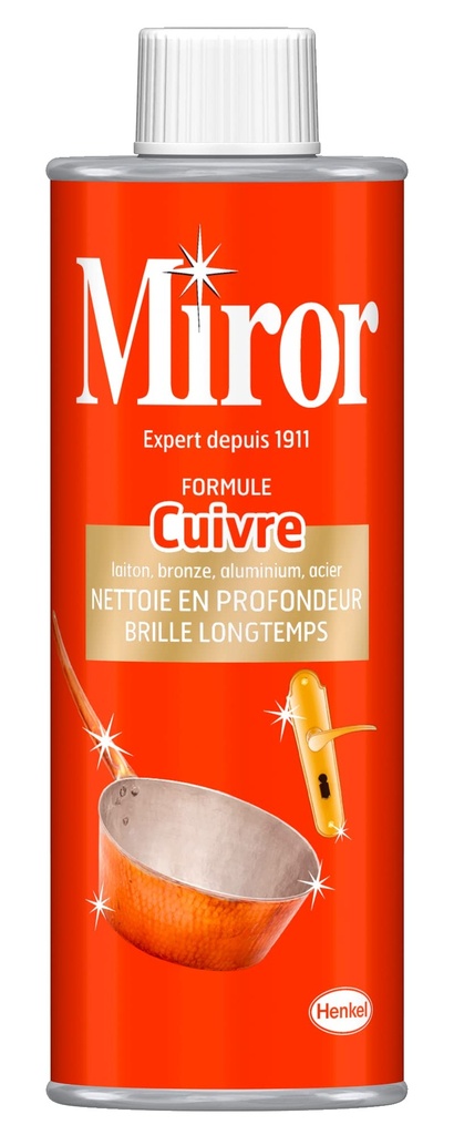 Nettoyant MIROR  cuivre 250ml