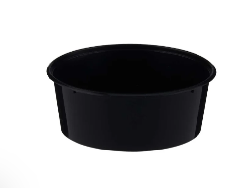 Pièce pot noir 250ml par 10pcs