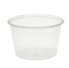 Pièce pot transp 525ml par 10pcs