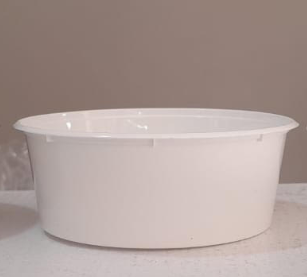 Lot pot blanc 250ml par 10pcs