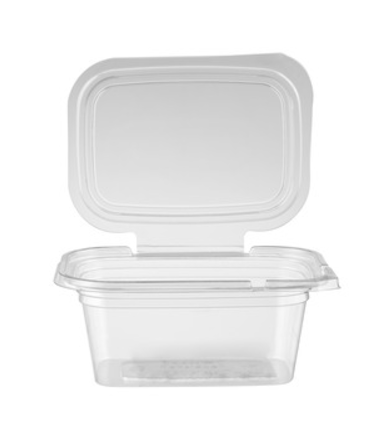 Pièce barquette transp collé 480ml par 10pcs