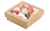 [WBI2300138] Boite en carton kraft avec fenetre 180*130*50mm/10pcs(WBI2300138)