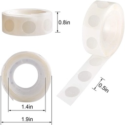 Pièce colle à ballon double face pm