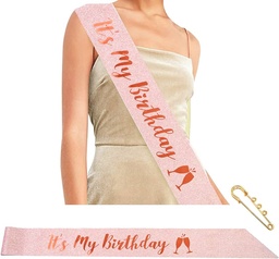 Pièce écharpe anniversaire