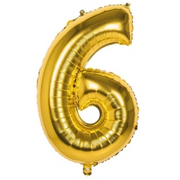 Pièce ballon chiffre n°6