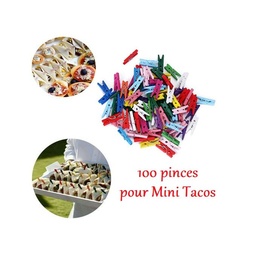 Paquet de mini pince pour tacos