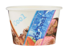 [ICB250HP] Paquet pot à glace 3boules 250ml - 50pcs