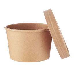 [PNB12K] Pièce pot kraft 12oz par 10pcs
