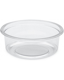 [MC250BHP] Lot de pot plastique transp 250ml par 10pcs