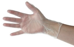 [VGXLPF] Paquet de gant vinyl transparent L - 100pcs