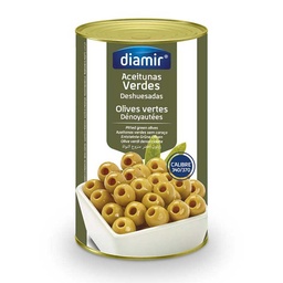 Pot olive verte dénoyauté - 5kg par unité