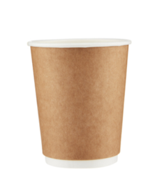 [PCRW8500] Paquet gobelet à café 8oz kraft - 25pcs