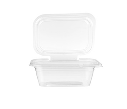 [TECS12PET] Pièce barquette transp collé 360ml par 10pcs