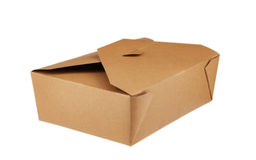 [KTAB36] Lot barquette kraft 36oz - 19x14x5cm par 10pcs