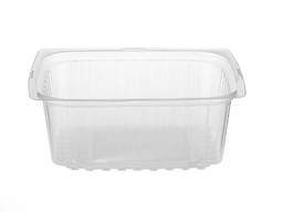 [CC16PETB500] Pièce barquette transp 480ml couv séparé par 10pcs