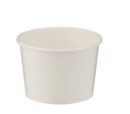 [ICB120WHP] Paquet de pot à glace 2 boules blanc