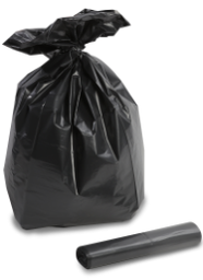 Rouleau sac poubelle 100L - 10pcs