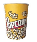 [042PCB] Pot pop corn en carton 32oz/10pcs